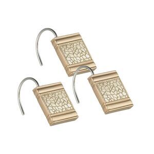 Popular Bath Gold Sinatra Bath Decor Accessories, Premium, Durable, Acrylic